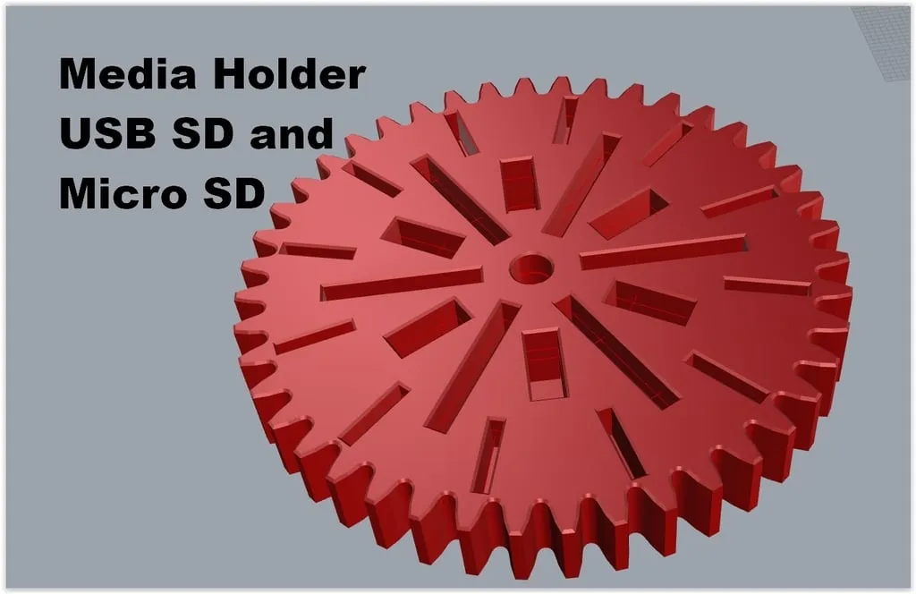 Giá đỡ đa phương tiện cho USB, SD và Micro SD
