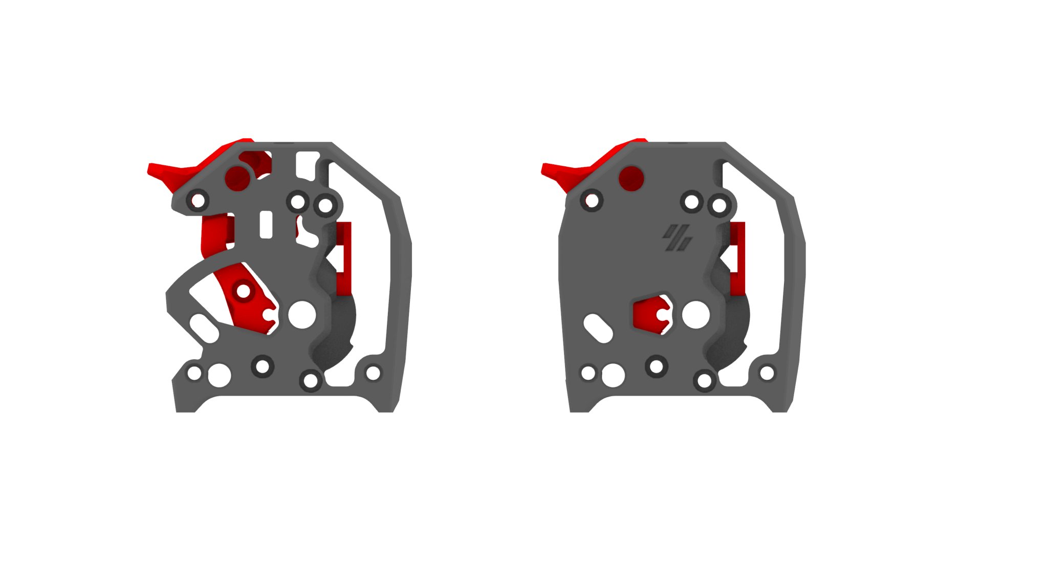 Đầu phun CW2 nhẹ với thiết kế khung xương