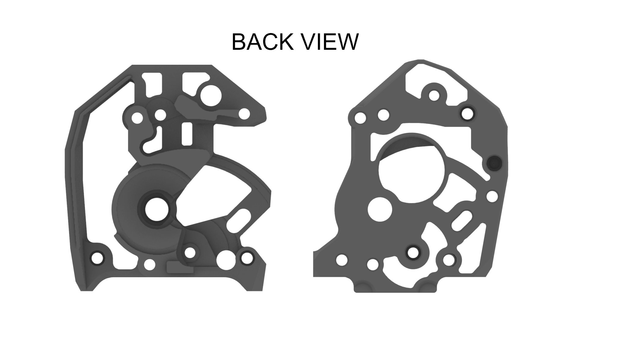 Đầu phun CW2 nhẹ với thiết kế khung xương