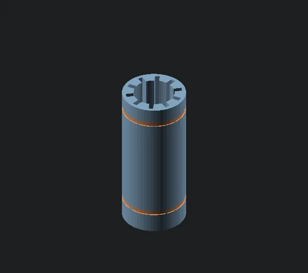 Bạc trượt tuyến tính không bi 3 loại khác nhau