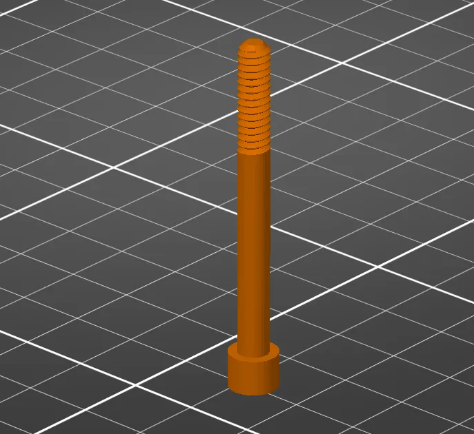 Kiểm tra máy in với đinh vít ren 4mm