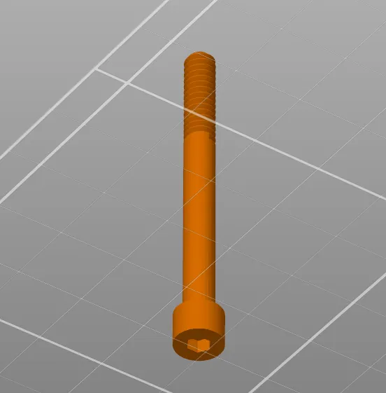 Kiểm tra máy in với đinh vít ren 4mm