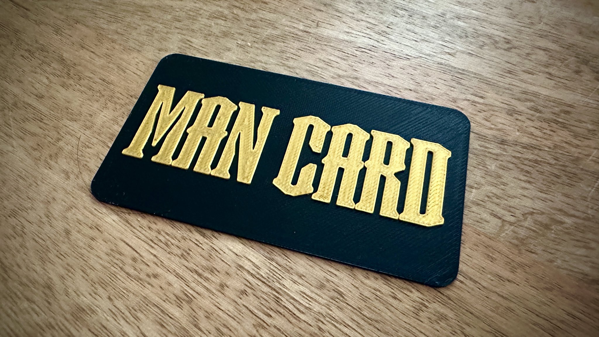 Thẻ Man Card cá nhân hóa cho phái mạnh