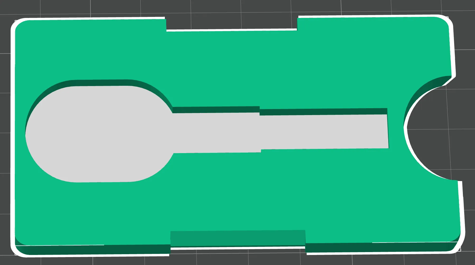 Vỏ ví Lockcard kèm chìa "Assa Abloy Ikon RW6"