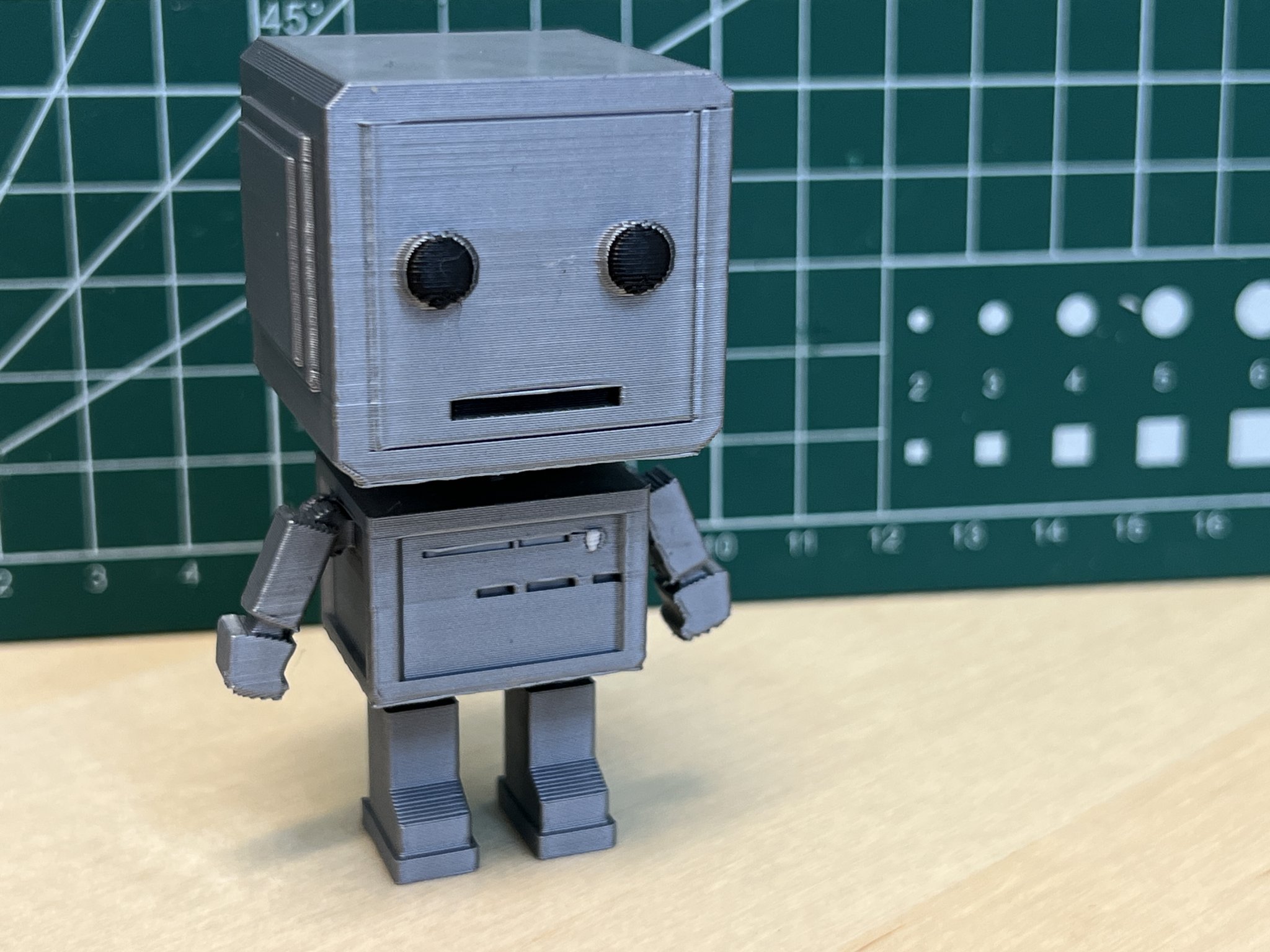 Robot hỗ trợ hình hộp đơn giản cho in 3D