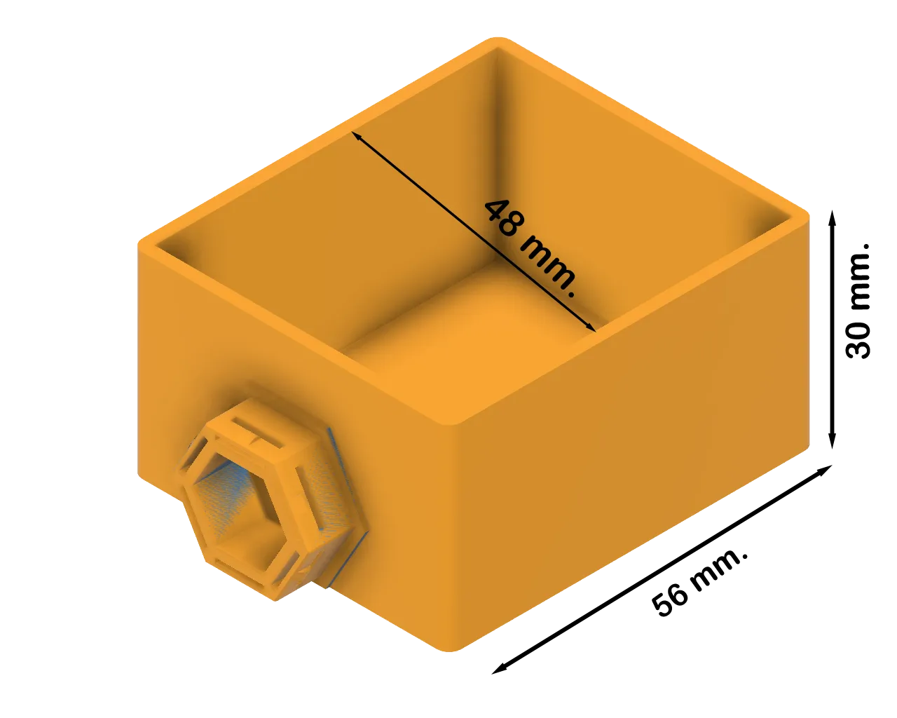 Giá đỡ hai chai keo cho tường lưu trữ tổ ong