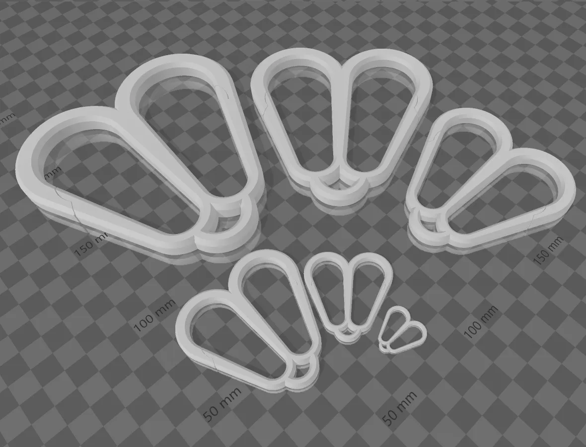 Bộ sưu tập khóa carabiner hình trái tim (HSCC)