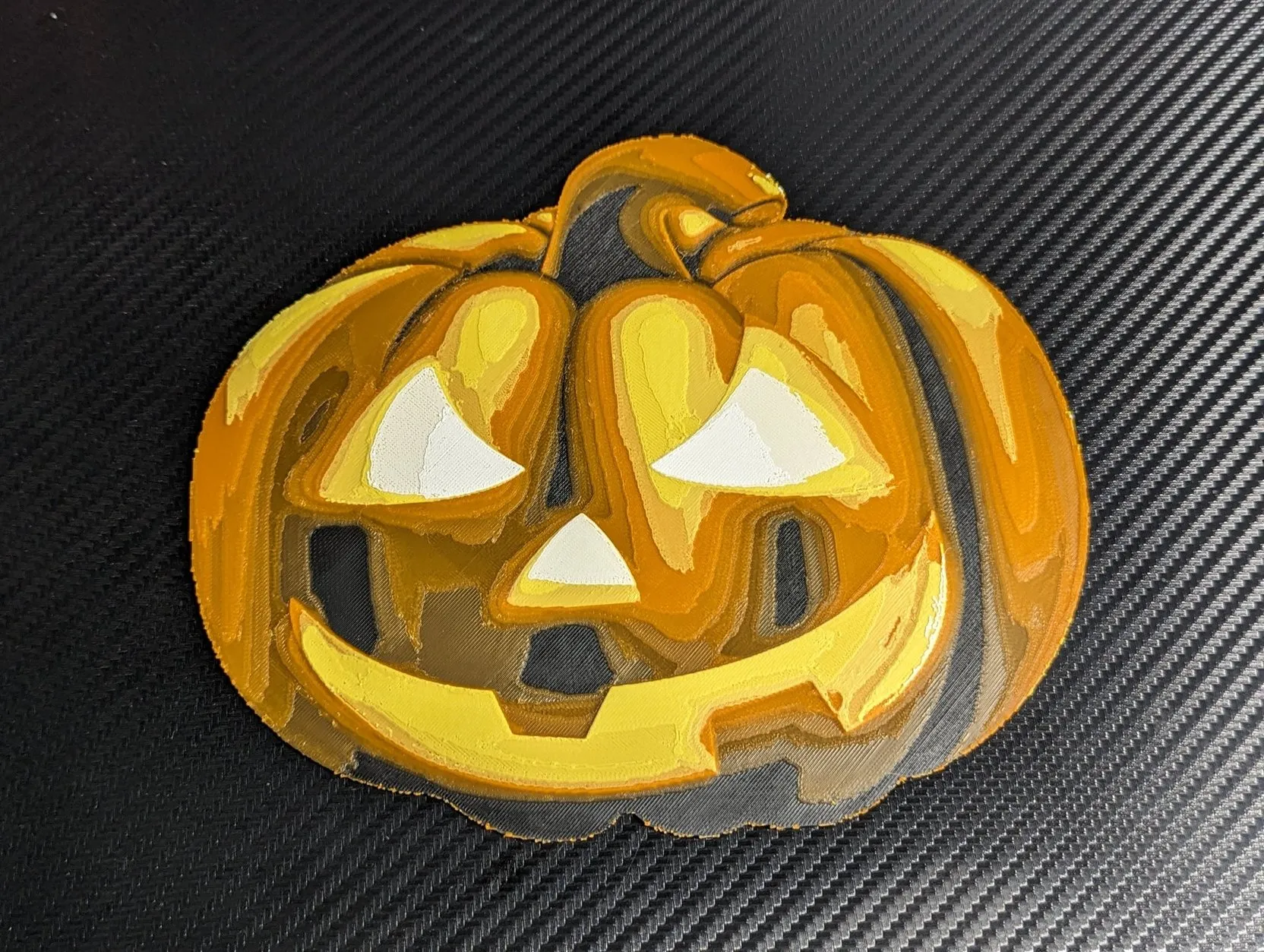 Đèn bí ngô Jack-O-Lantern phong cách HueForge