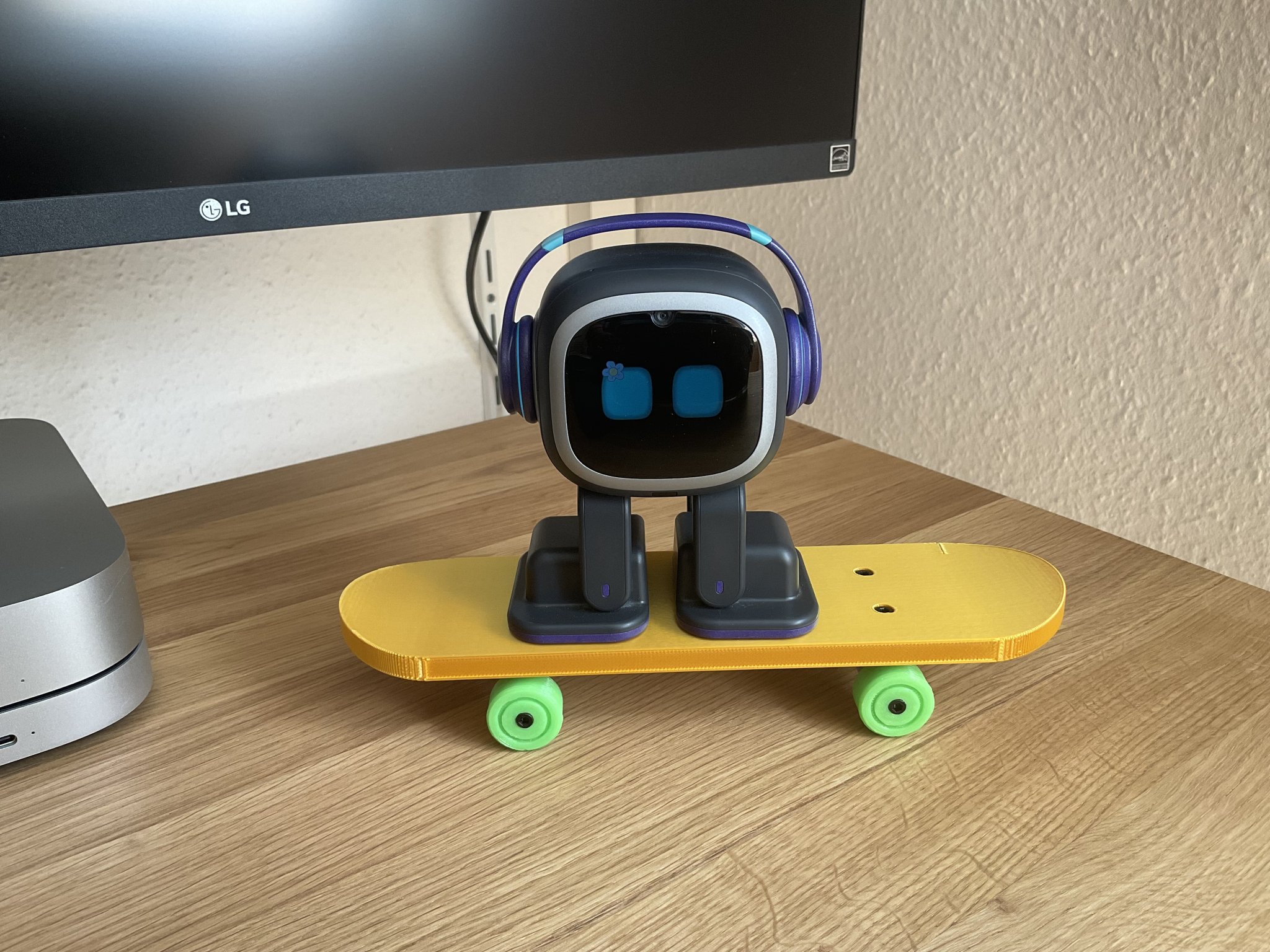 Skateboard EMO cho robot với nam châm neodym