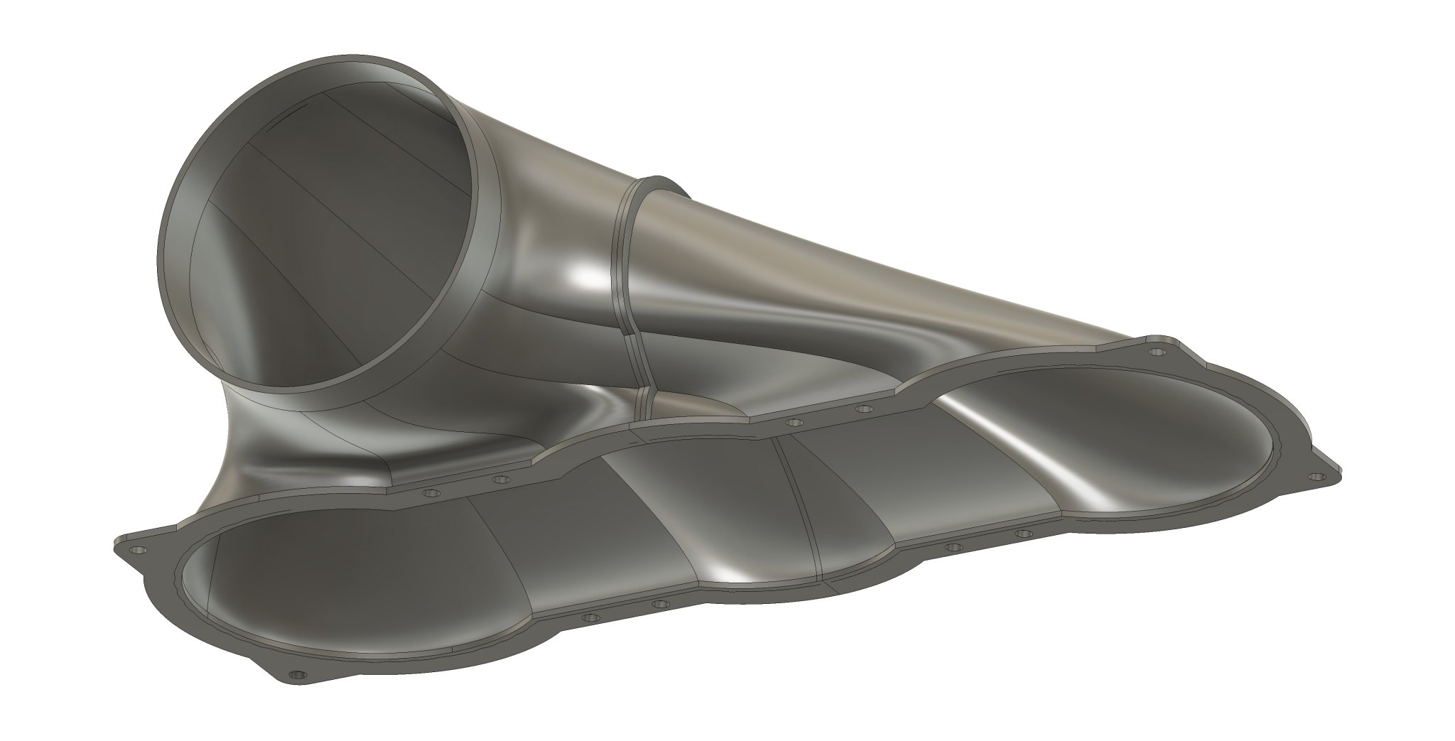 Bộ ống xả cho quạt làm mát tủ mạng 3 x 120mm