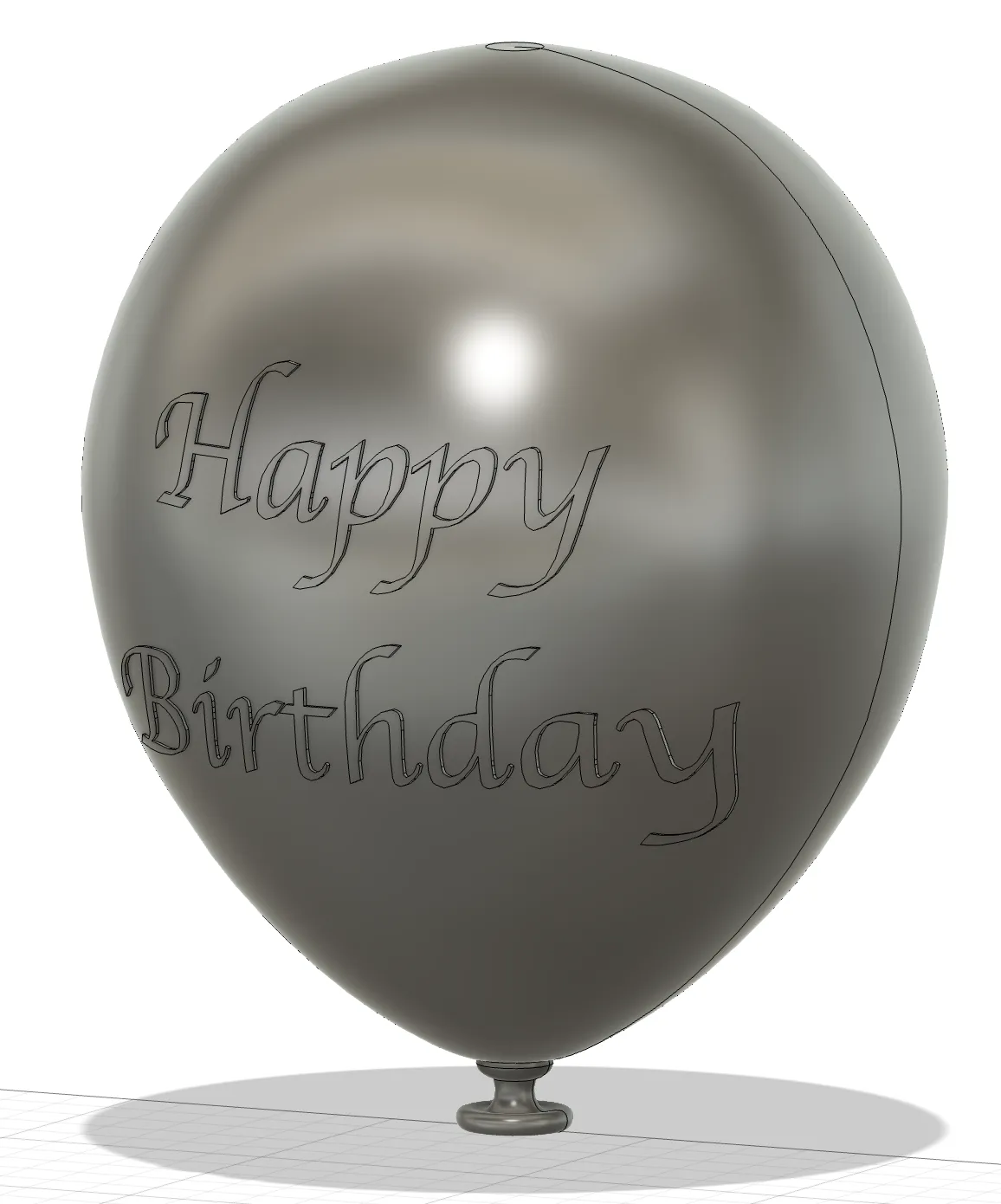 Bóng bay sinh nhật với chữ "Chúc Mừng Sinh Nhật" nổi bật