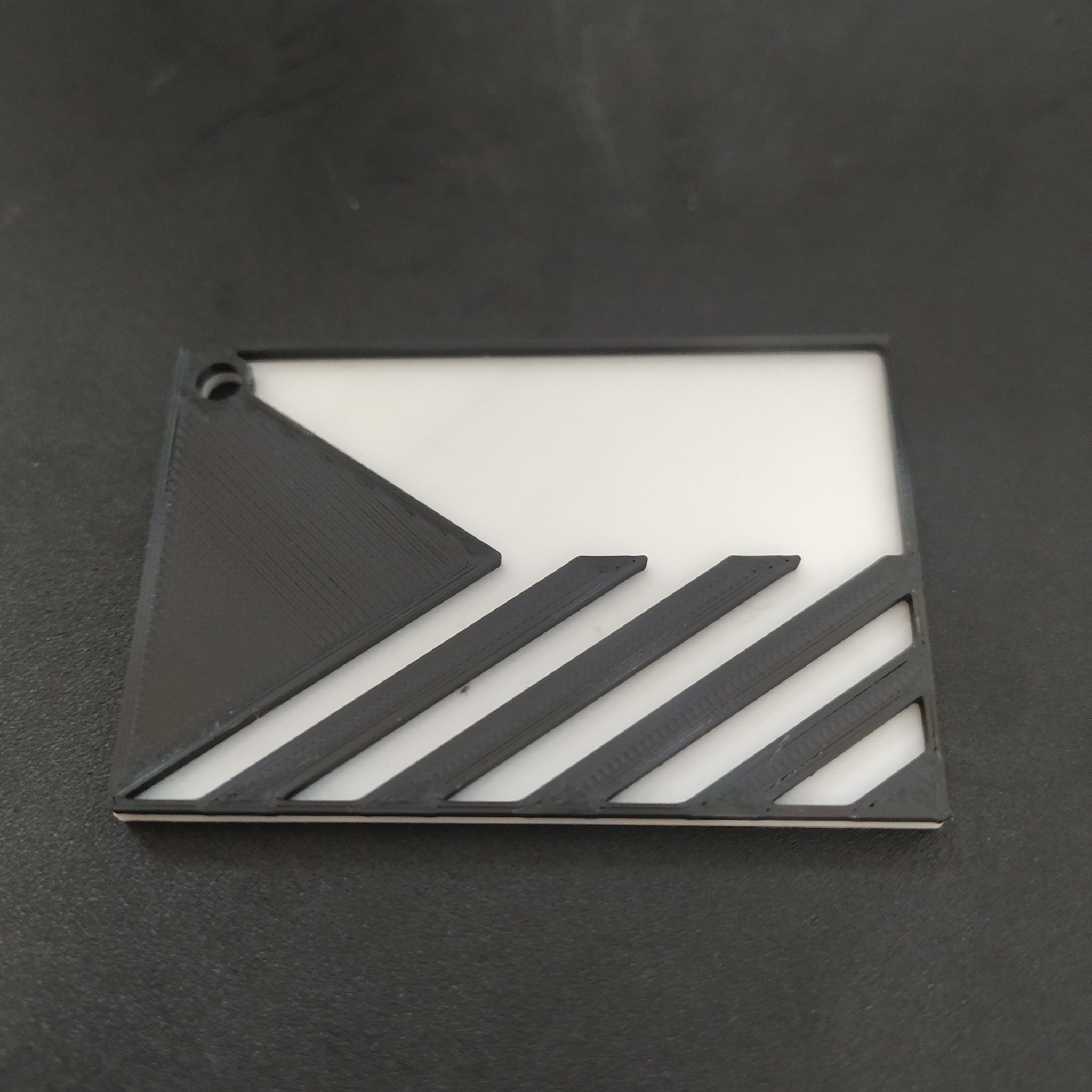 Cờ hai màu của Cộng hòa Séc kèm móc khóa