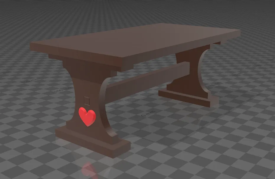 Bàn cho búp bê Evi