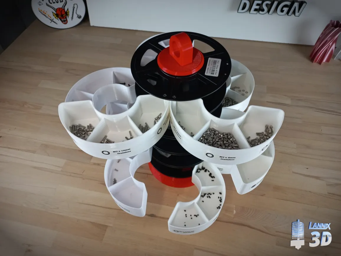 Giá đỡ tổ chức linh kiện từ cuộn filament Tecor