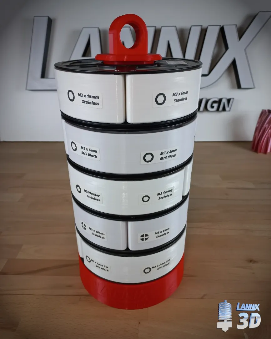 Giá đỡ tổ chức linh kiện từ cuộn filament Tecor