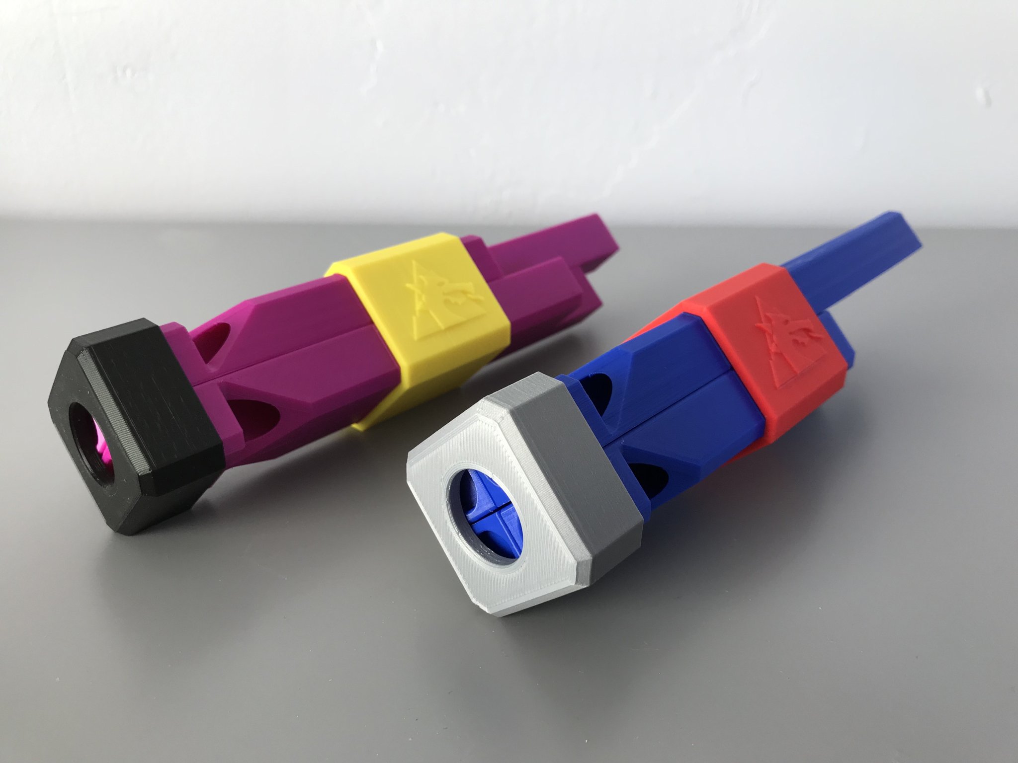 Kèn tàu hỏa bốn âm sắc in 3D