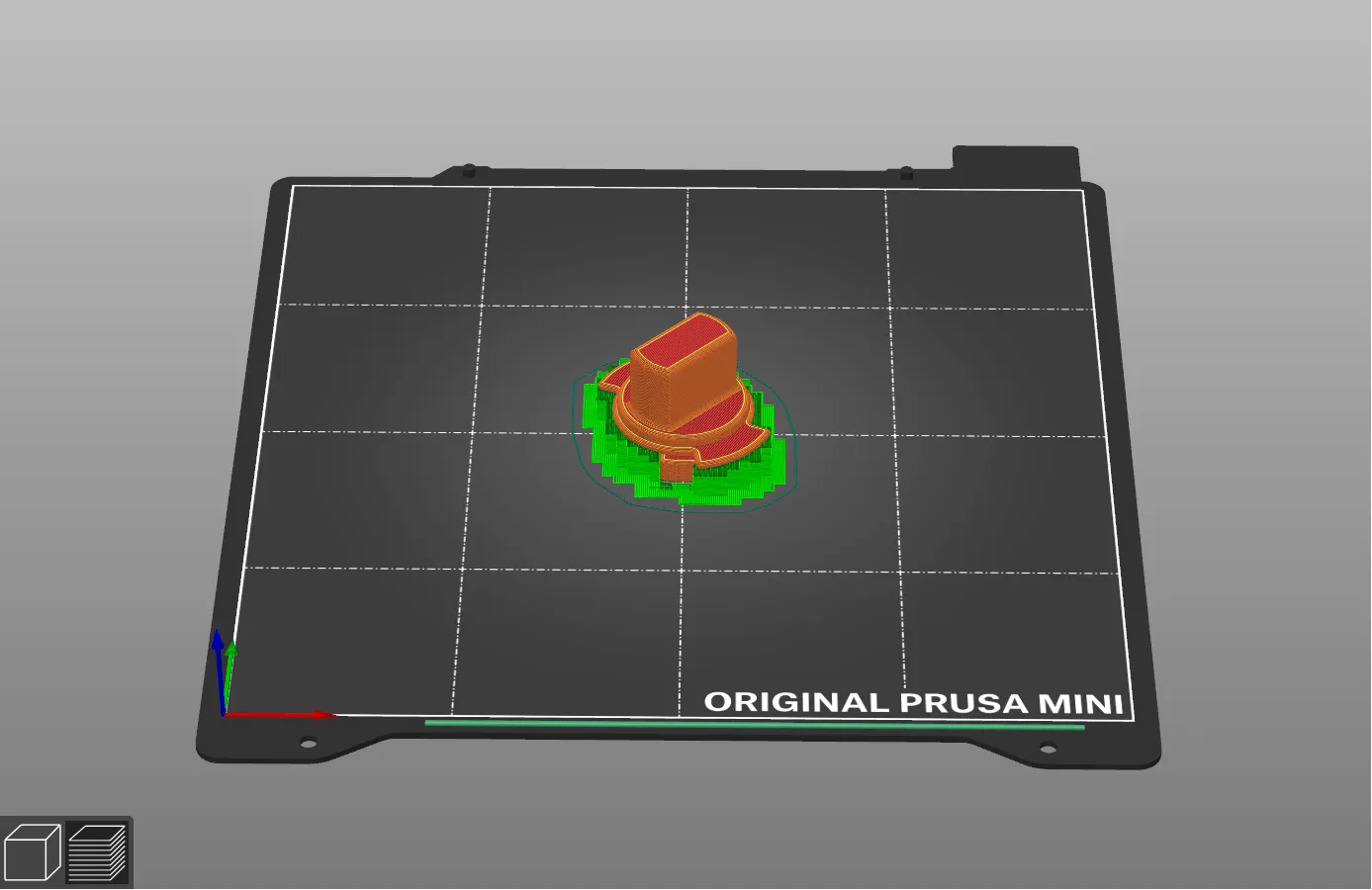 Núm vặn đế nam châm cho đồng hồ đo