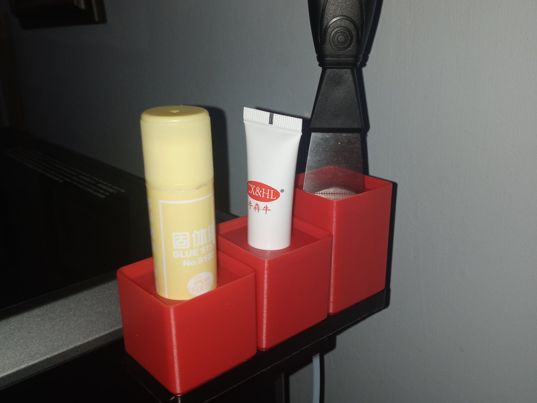 Giá đỡ keo lớn Gridfinity cho máy in K1 Max