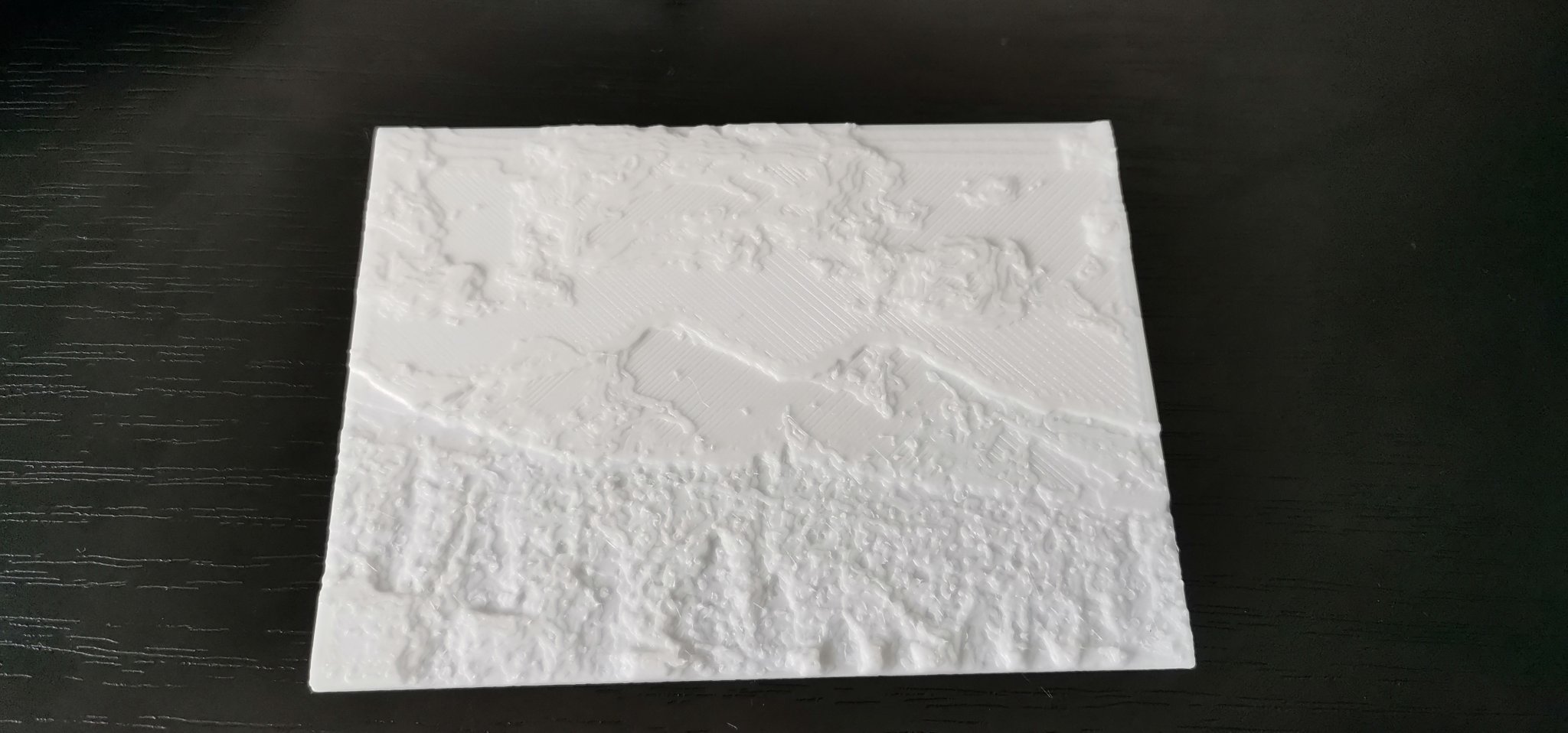 Lithophane Belianske Tatras với độ cao lớp 0.15mm