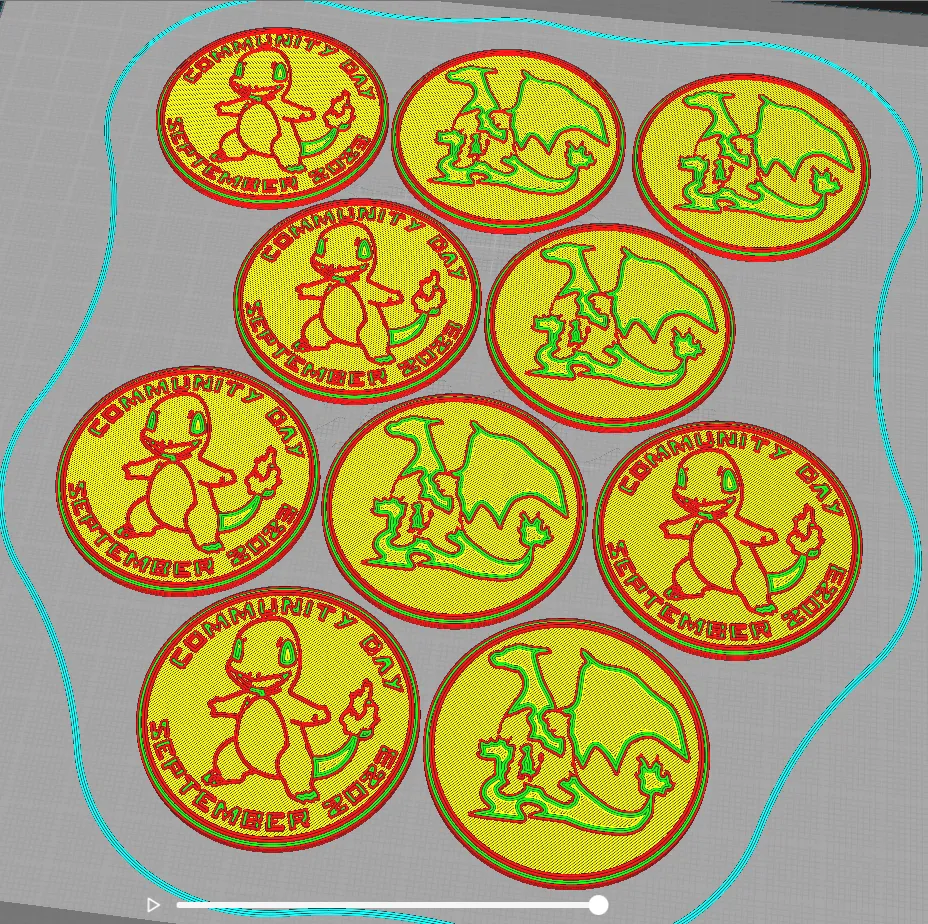 Đồng xu Pokemon Go Community Day Classic #74 - Charmander