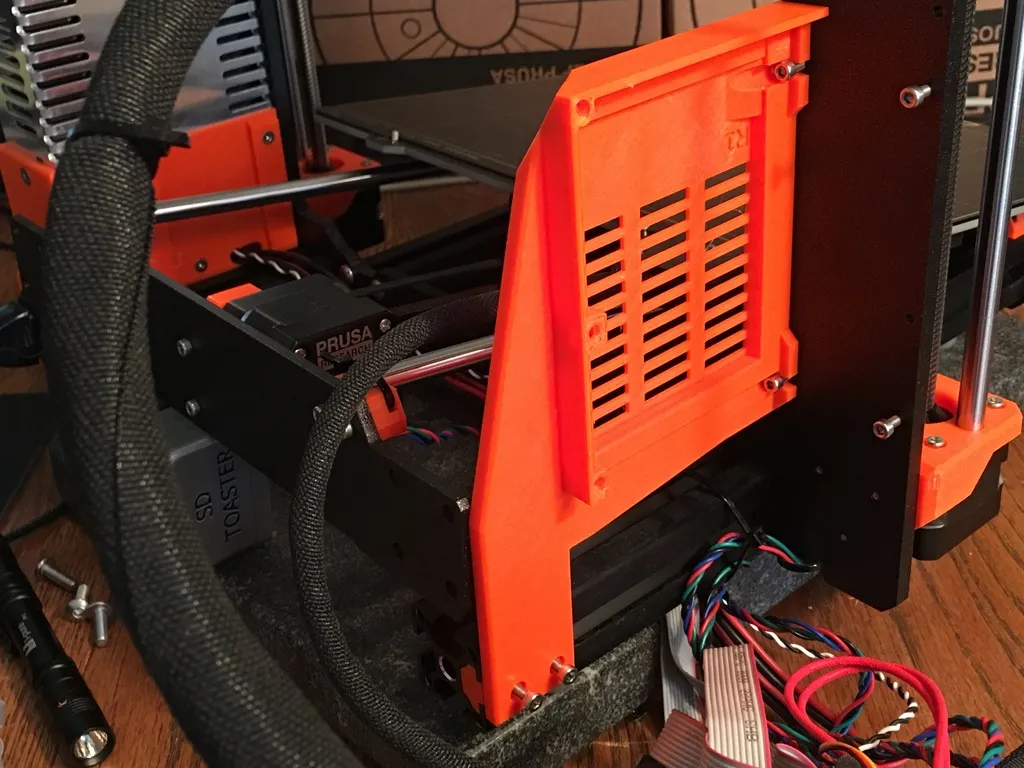 Giá đỡ cửa Einsy cho máy in 3D Prusa MK3S+