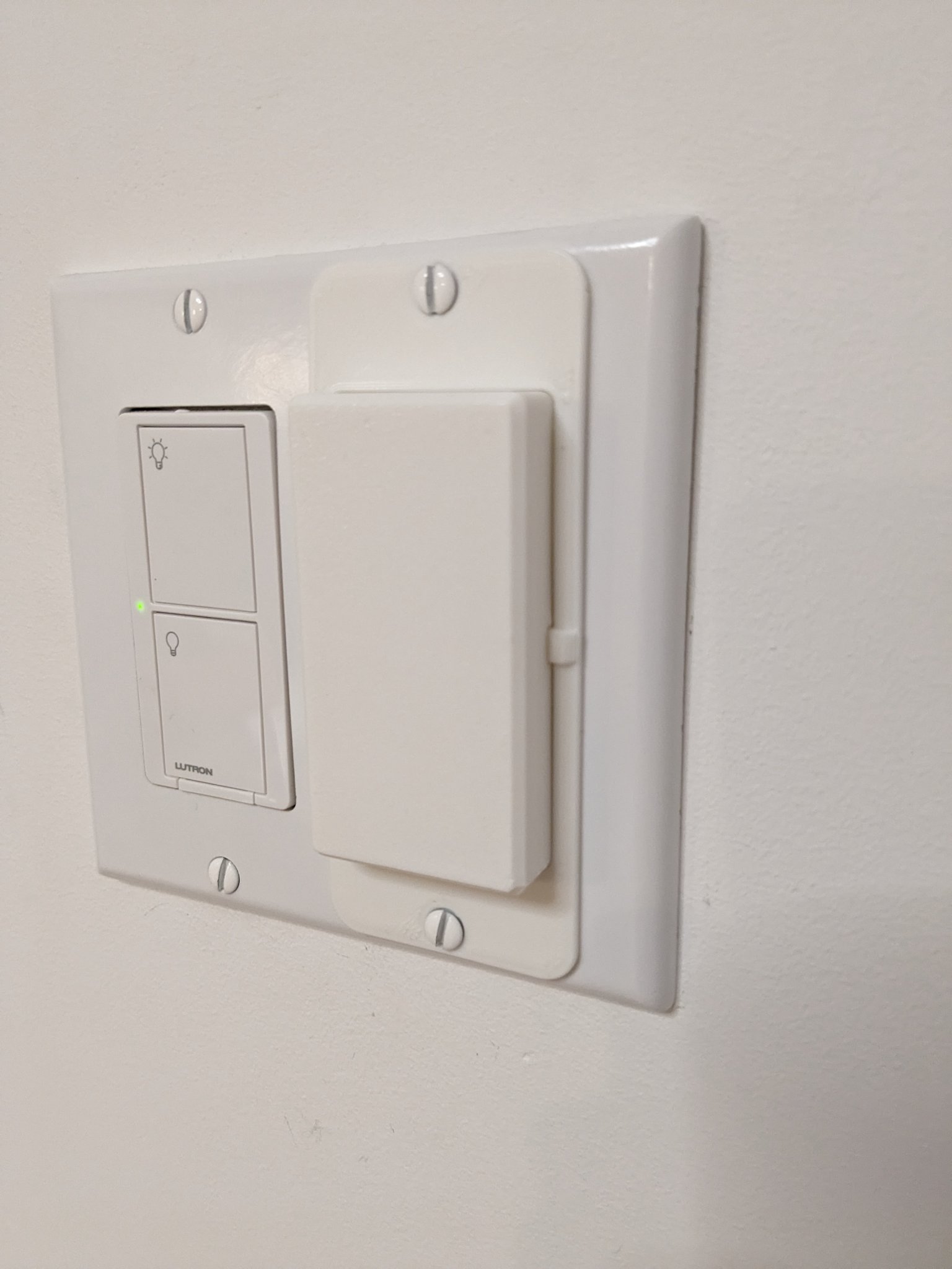 Nắp công tắc ánh sáng phong cách Decora