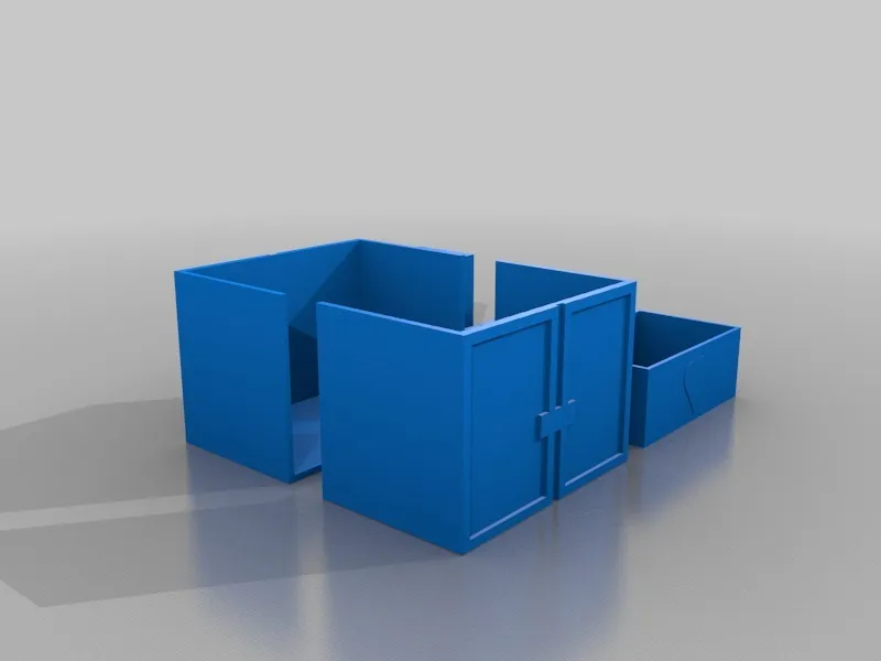 Nhà búp bê mô-đun có thể sắp xếp linh hoạt