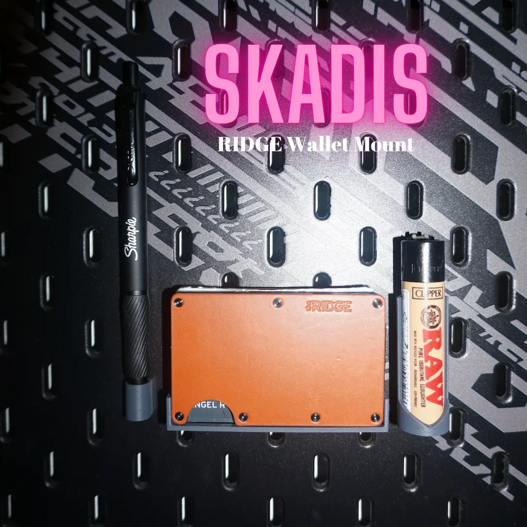 Giá đỡ ví SKÅDIS RIDGE cho tổ chức hiệu quả