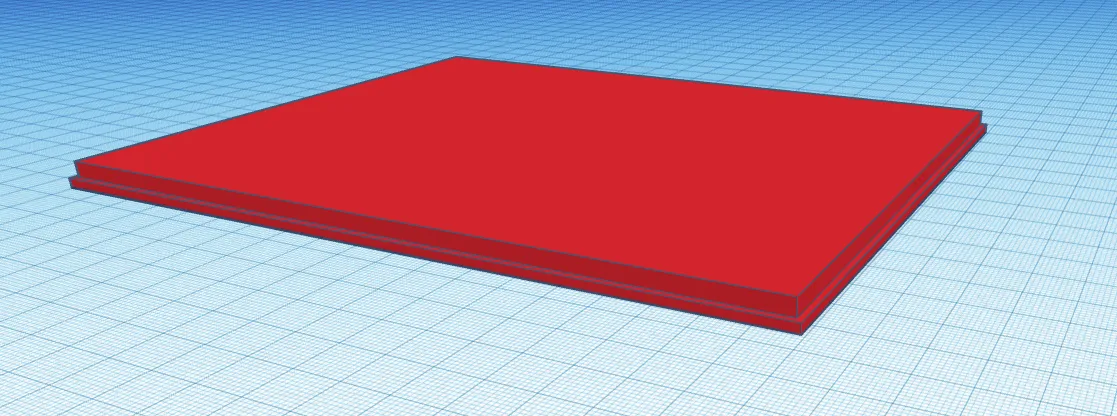 Hộp dự án đơn giản với nắp khớp nối