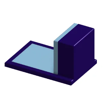 Cái chặn cửa gắn dưới bàn ngăn tiếng ồn khi đóng cửa