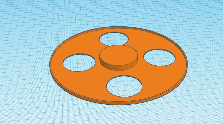 Nhẫn chuyển đổi cuộn filament JAYO 1.1KG bằng bìa cứng