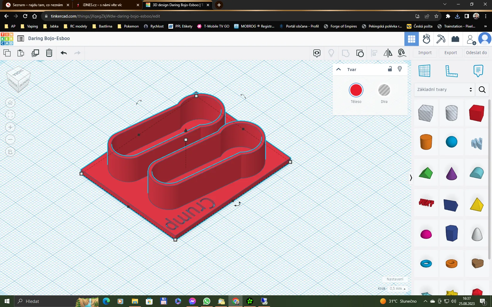 Giá đỡ cho hai ecigarety glo