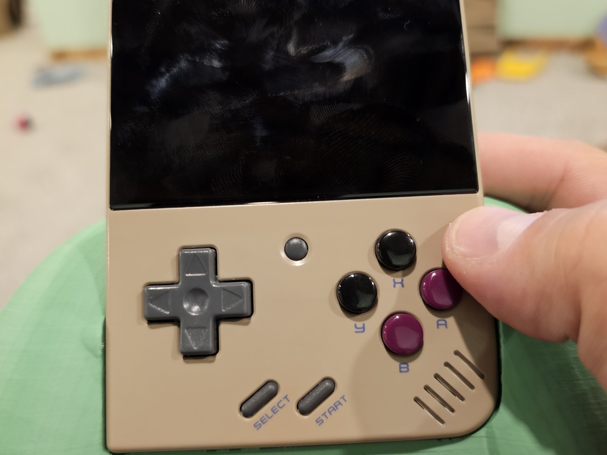 Bộ điều khiển cầm tay và giá đỡ cho Miyoo Mini+