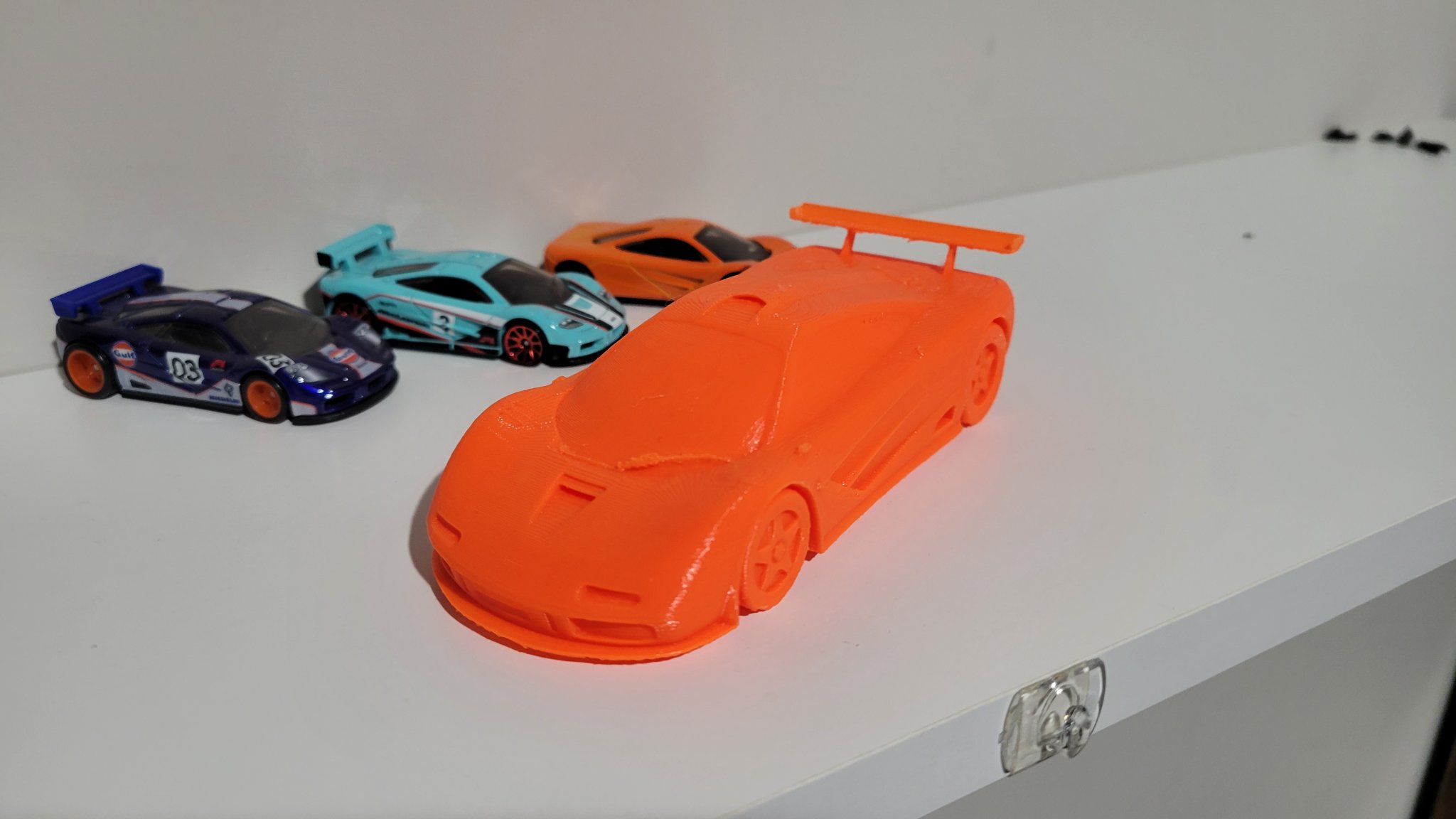 McLaren F1 GTR - Mô hình in dễ dàng từ thập niên 90