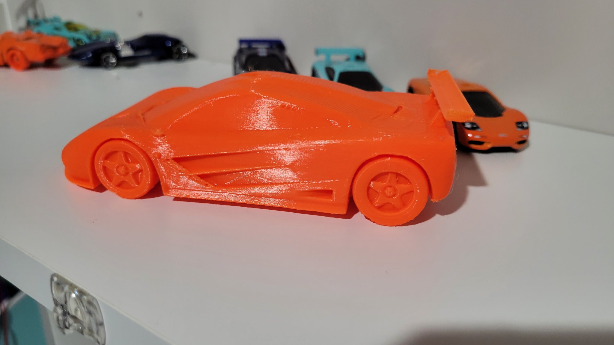 McLaren F1 GTR - Mô hình in dễ dàng từ thập niên 90