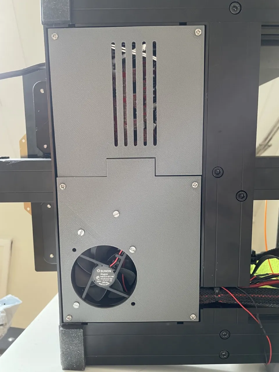 Nắp bo mạch chính cho Elegoo Neptune 3 với quạt 60mm