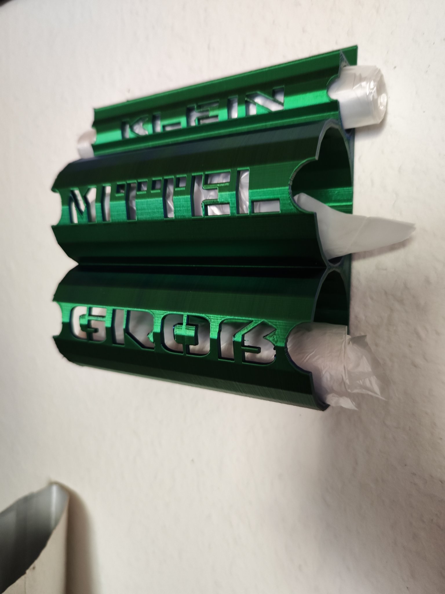 Giá đỡ túi rác treo tường cho ba kích thước khác nhau