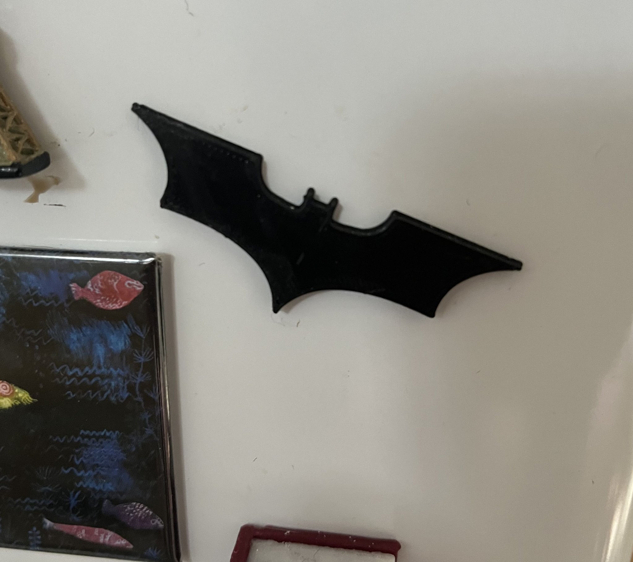 Nam châm hình biểu tượng Batman phiên bản thường và mini