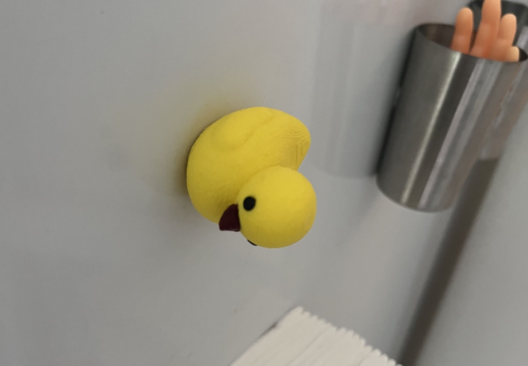 Nam châm tủ lạnh hình vịt cao su