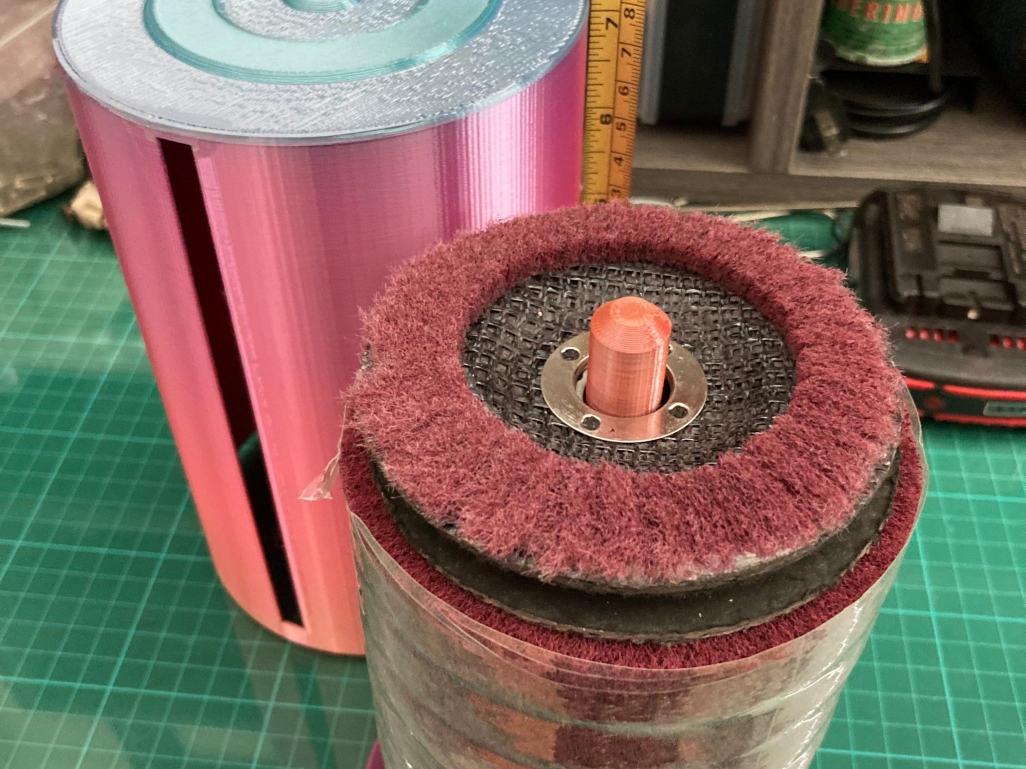 Hộp đựng đĩa cắt lưỡi mài 4 inch cao 7 inch