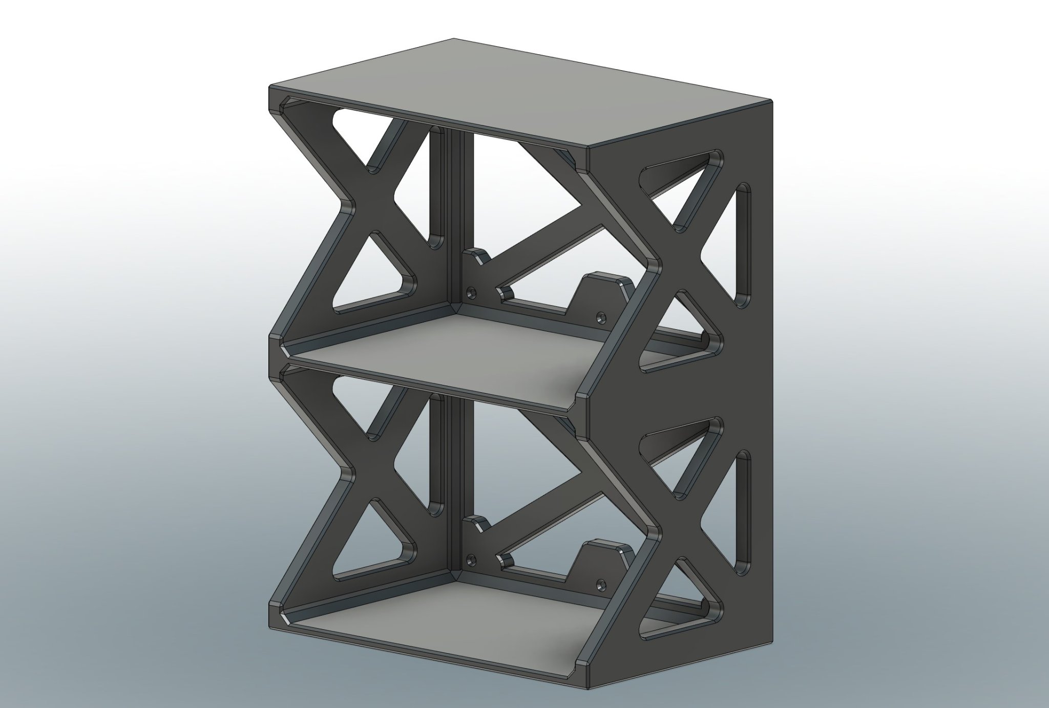 Giá đỡ đa tầng tùy chỉnh với hơn 2 kệ