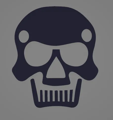 *Đầu lâu treo tường phong cách tối giản*