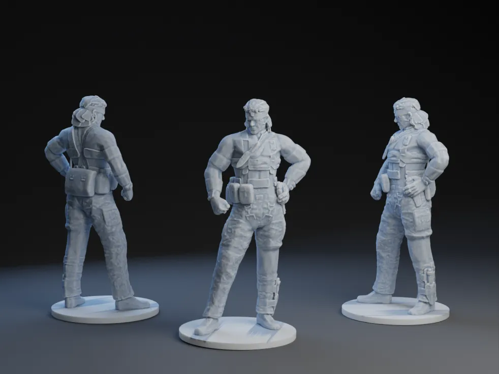 Nhân vật Naked Snake từ Super Smash Bros.