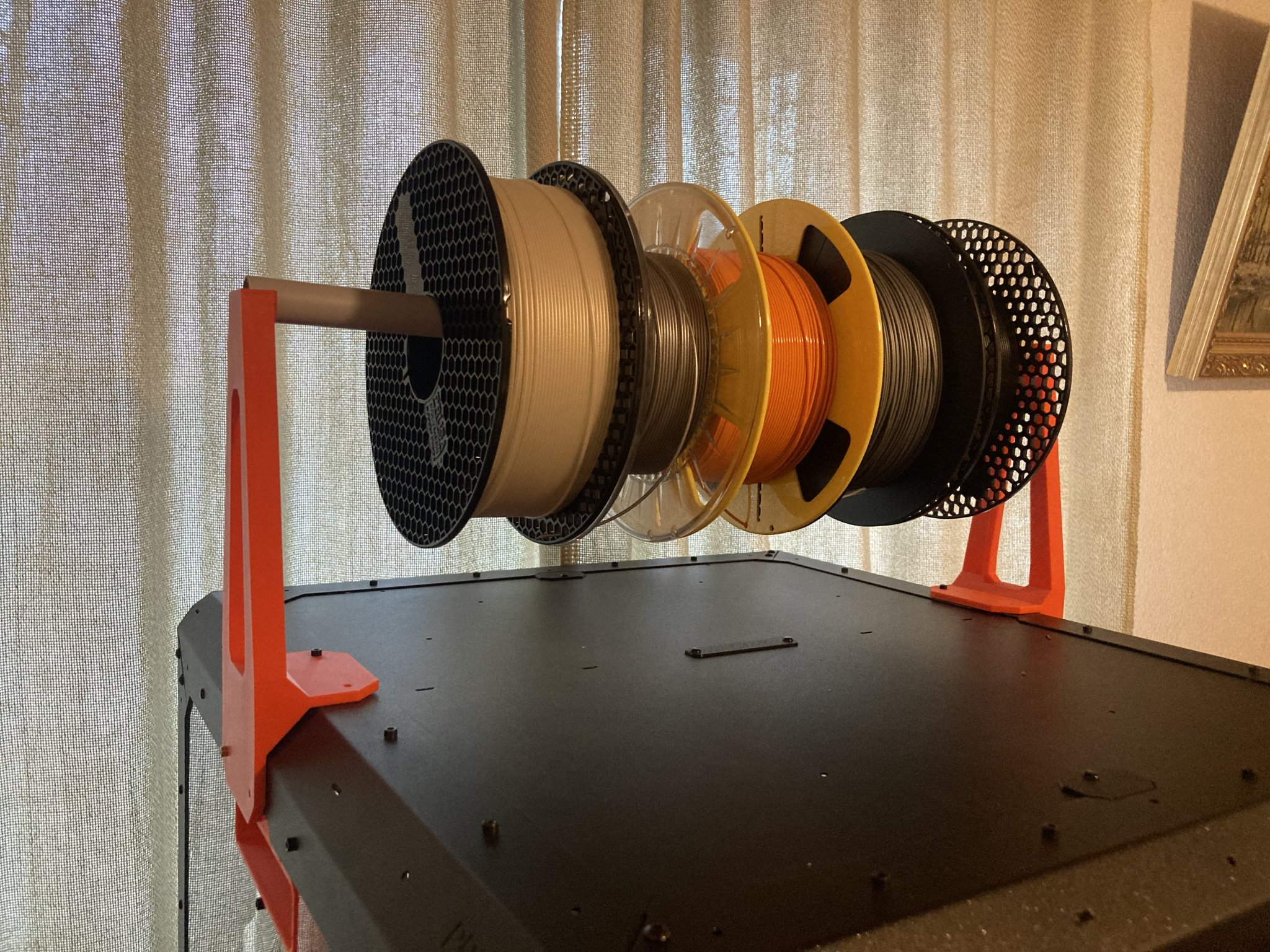 Giá đỡ cuộn filament cho hộp Prusa Enclosure