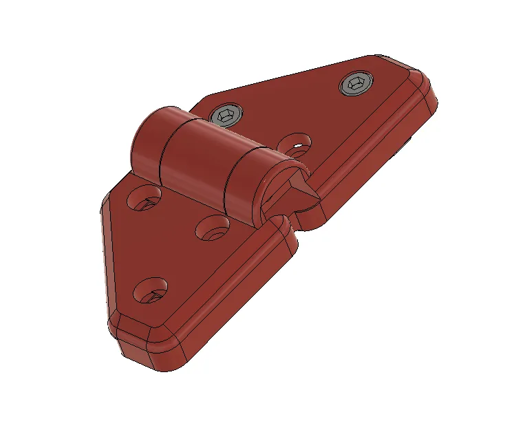 Cái bản lề góc tấm 2020 xoay 180 độ cho máy in 3D V1E