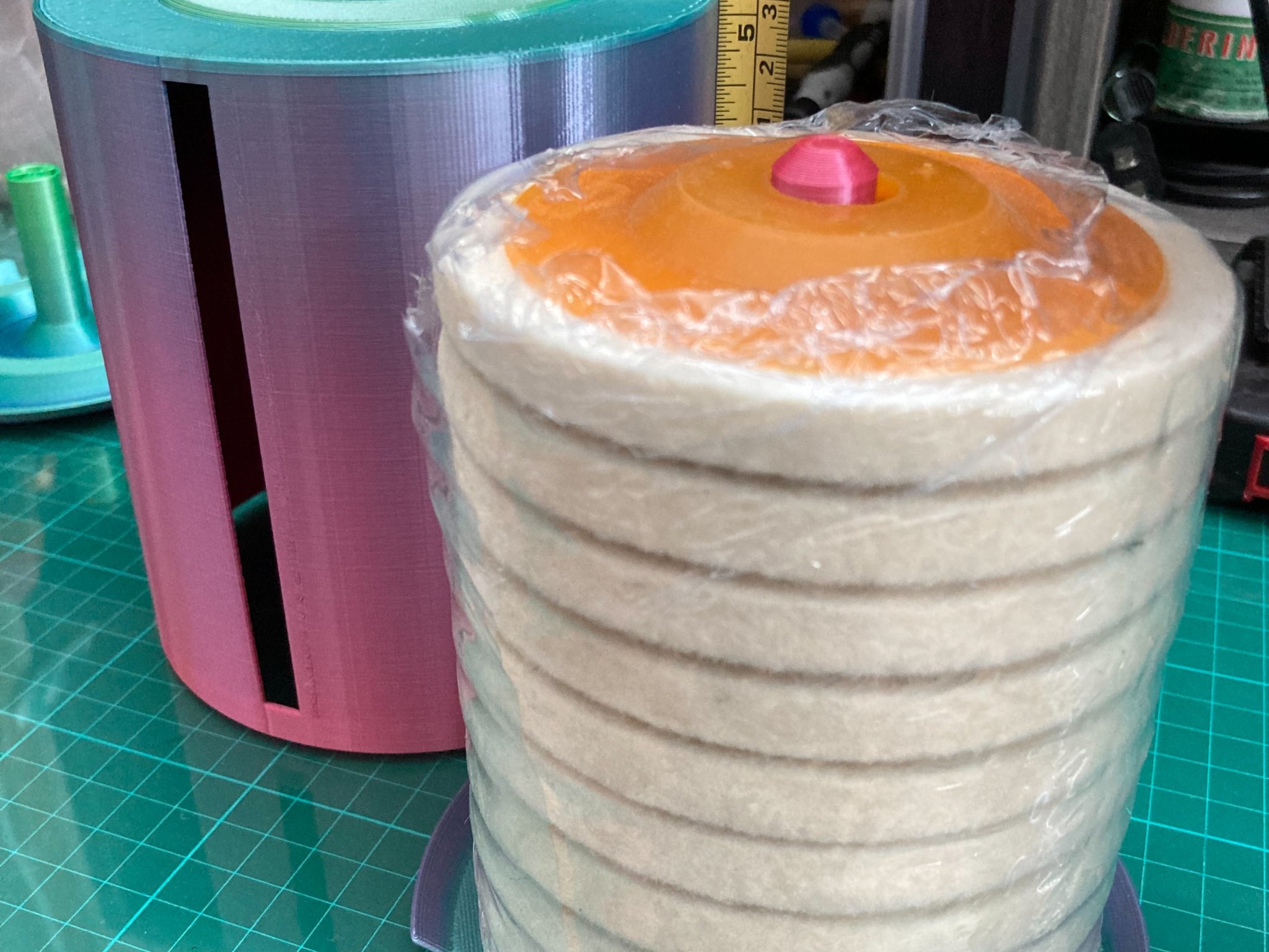 Hộp đựng đĩa cắt lưỡi mài 4 inch với chiều cao 5 inch