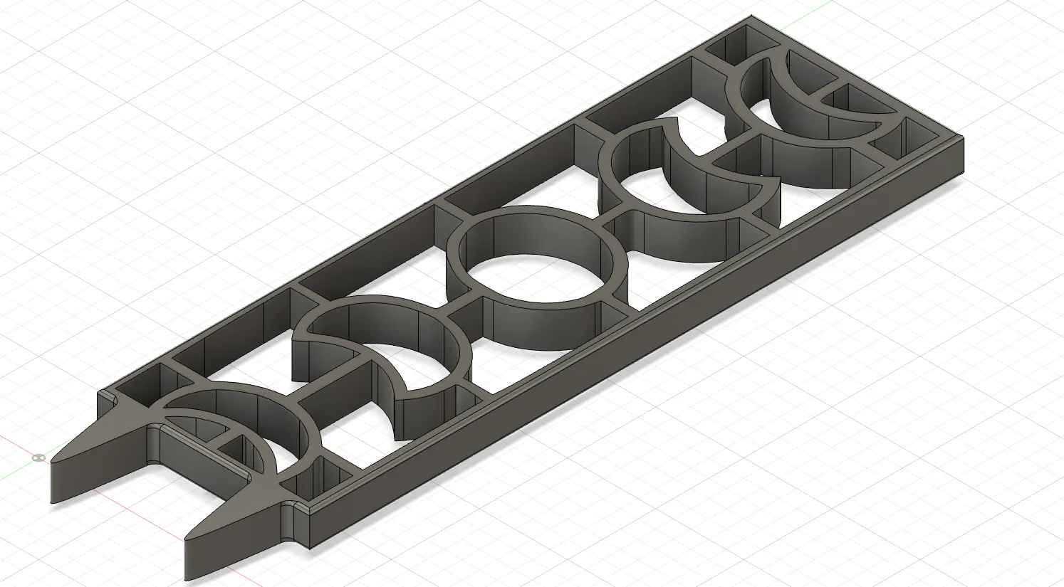 Giá đỡ cây trồng hình mặt trăng với các pha của nó
