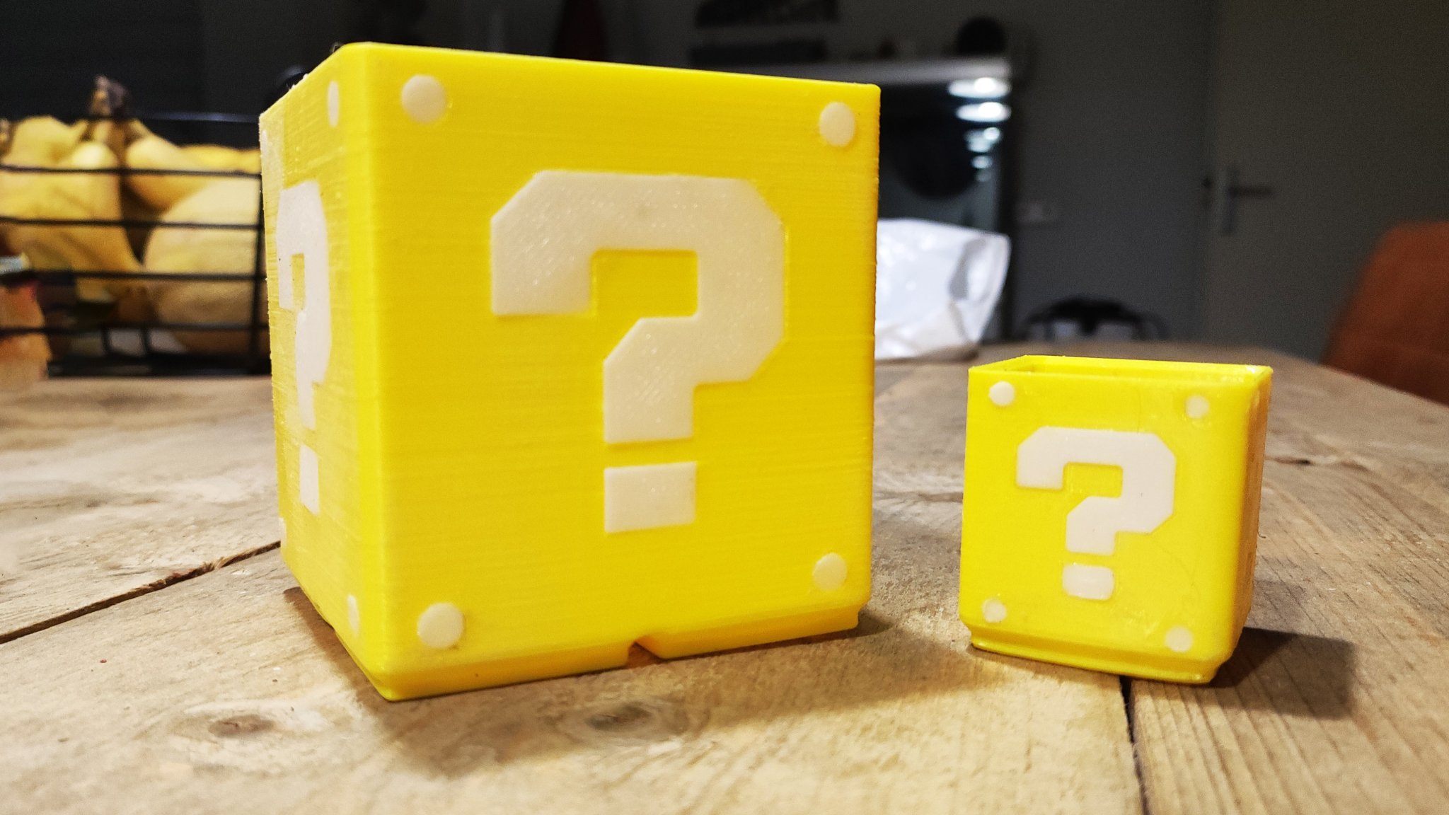 Khối câu hỏi Mario cho bộ sưu tập Gridfinity