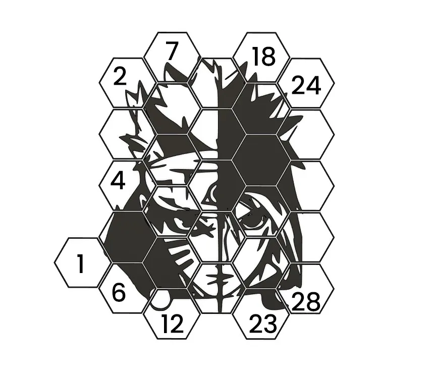 Nghệ thuật tường Naruto phong cách anime