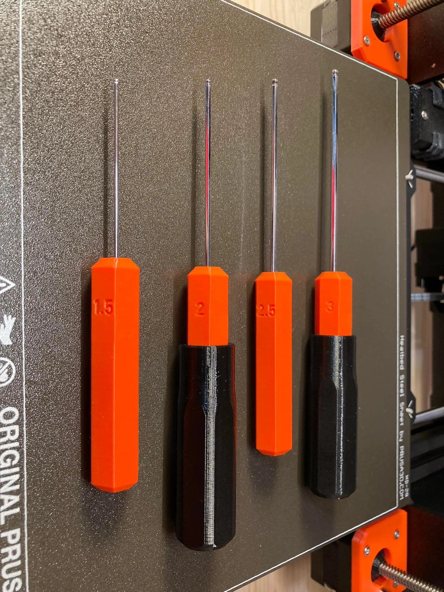 Tay cầm chìa khóa allen PRUSA với nhiều kích thước đầu chuyể...